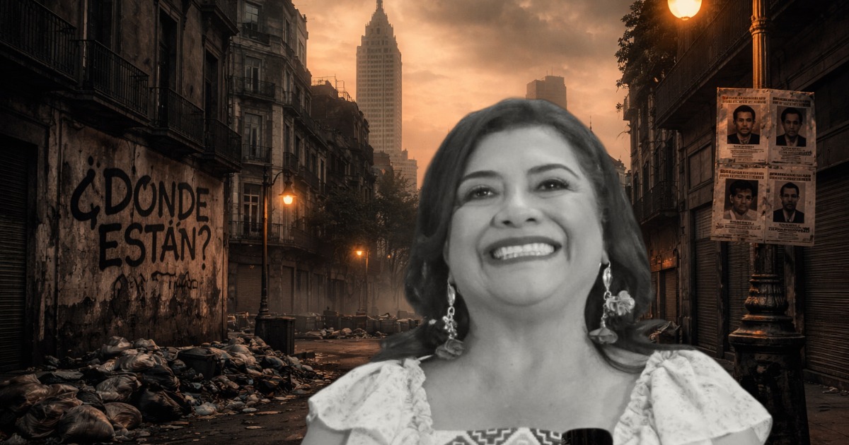 Gobernadora de CDMX corrupta sinica sonrie se llama Clara Brugada